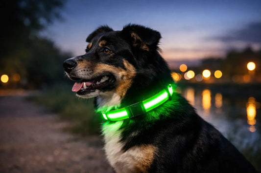 LED nyakörv kutyáknak - megéri estére?