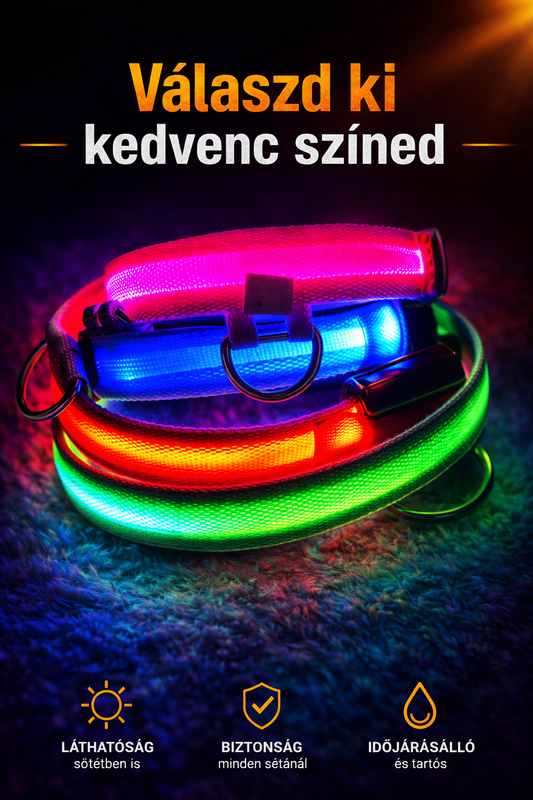 LED Nyakörv
